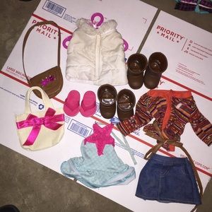 American Girl Dolls Shoe and Clothing Set